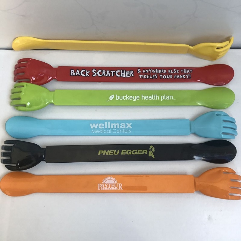 Plastic Back Scratcher with Shoe Horn Shoehorn