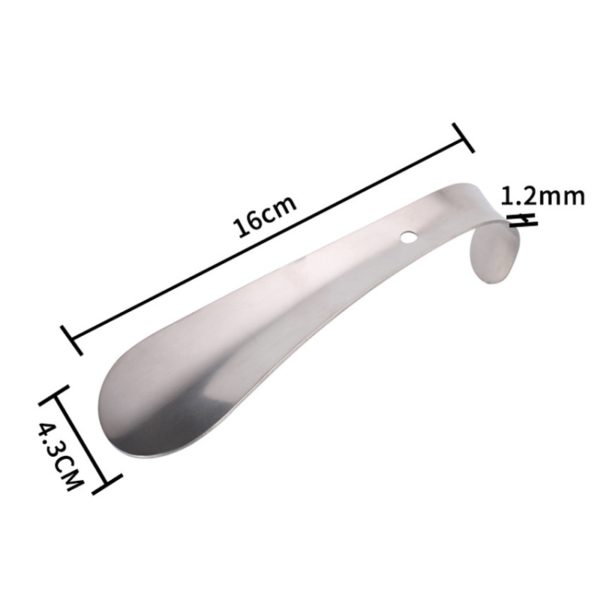 Short Stainless Steel Shoe Horn