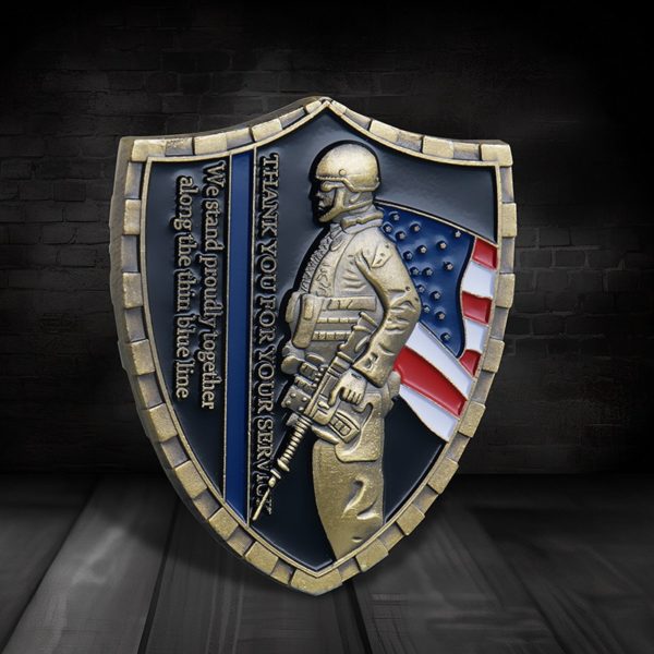 Customized Shaped Challenge Coin