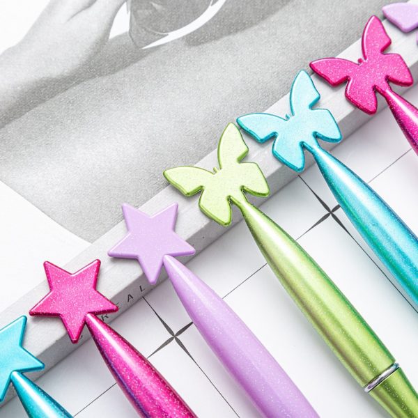 Custom Plastic Star/Butterfly Shaped Ballpoint Pen