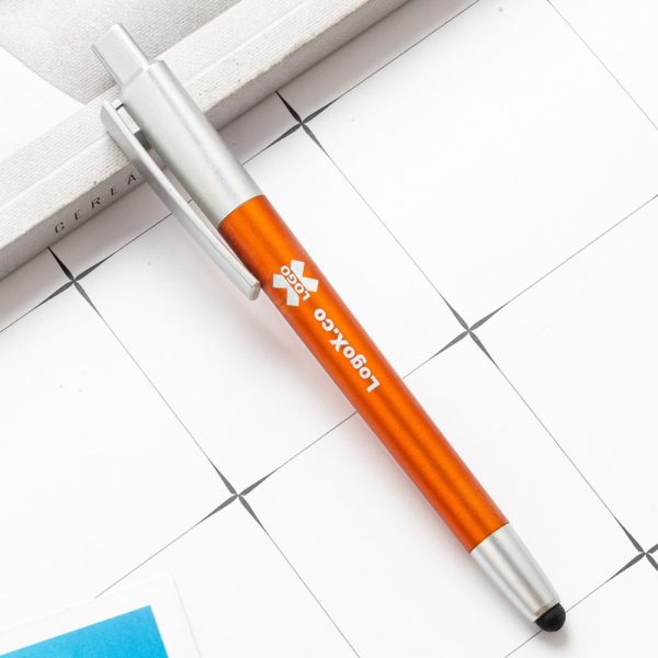 Custom Plastic Stylus Ballpoint Pen