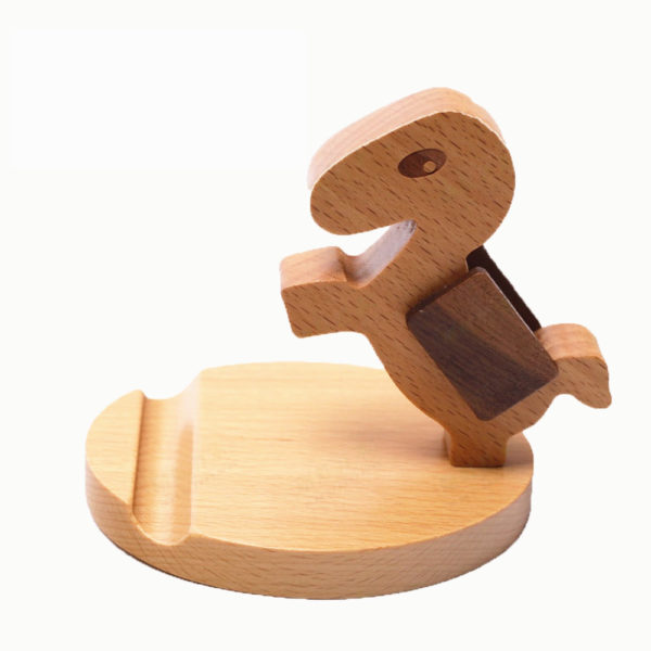 Tablet Holder Pony Wooden Phone Stand