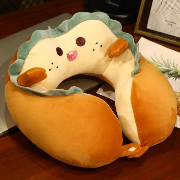 Emojing Toast U Shape Neck Pillow with Custom Logo