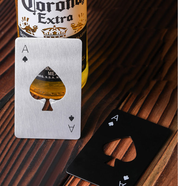 Ace Of Spades Bottle Opener