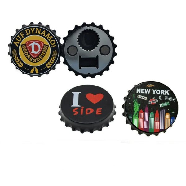 Bottle Cap Shape Magnetic Opener