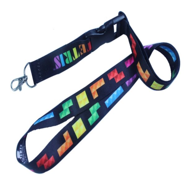 5/8 inch Detachable Breakaway Polyester Lanyards