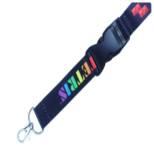 5/8 inch Detachable Breakaway Polyester Lanyards