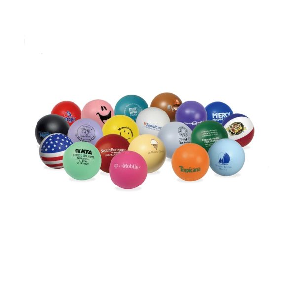 Custom PU Ball Shape Stress Reliever