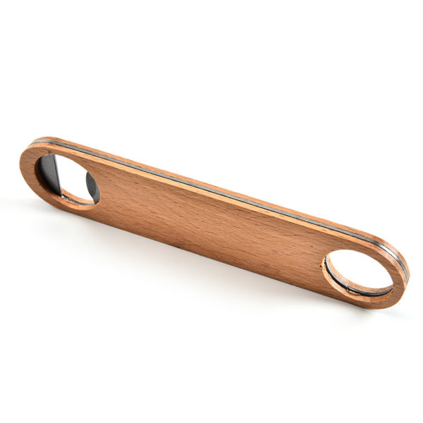 Paddle Style Handy Wooden Bottle Opener