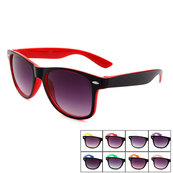 Plastic Two Tone Miami Sunglasses Two-tone Style