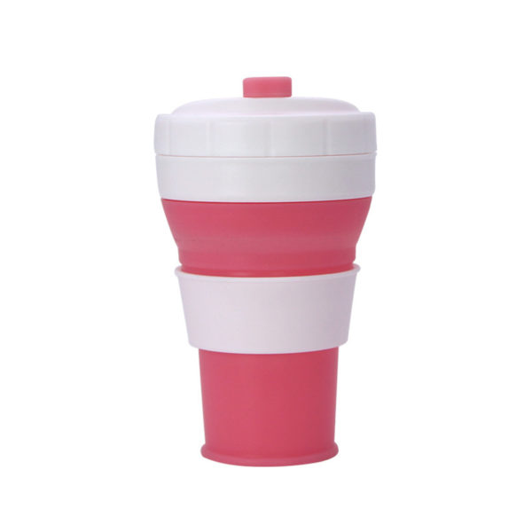 15oz Portable Telescopic Silicone Cup