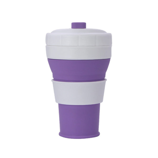 15oz Portable Telescopic Silicone Cup