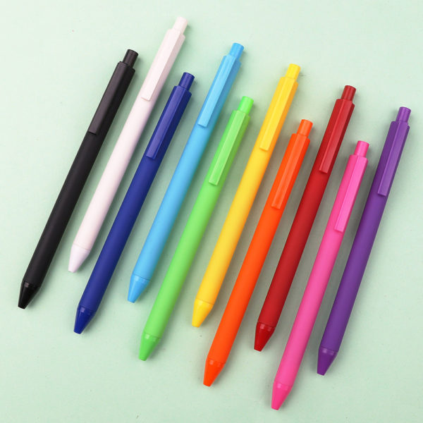 Multi-colored Click Pen With Custom PVC Pattern