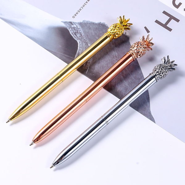 Portable Pineapple Shaped Metal Pen