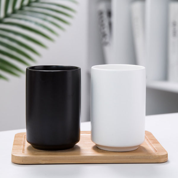 8oz Multi-functional Simple Ceramic Cup