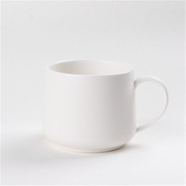 10oz Matte Simple Coffee Mug With Logo