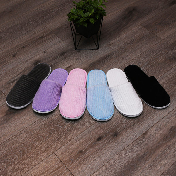 Stripe designed Premium Slippers With Logo