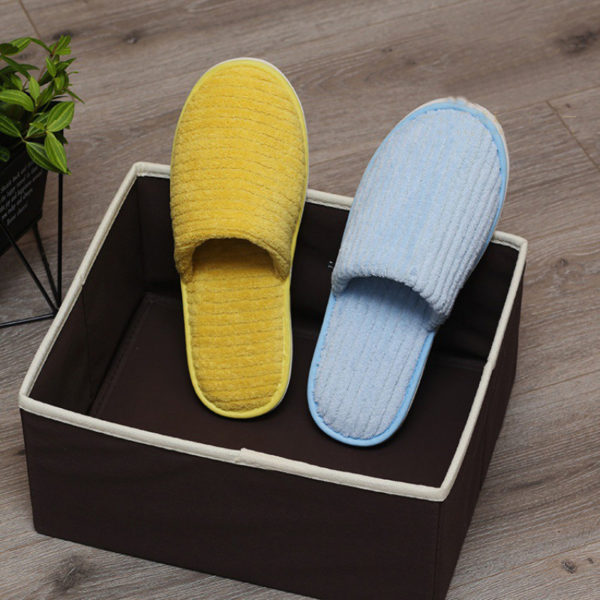 Stripe designed Premium Slippers With Logo