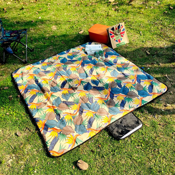 Full Color Imprint Portable Picnic Blanket