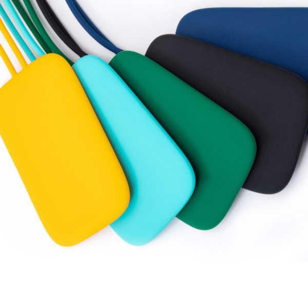 Multi Color Silicone Luggage Tag