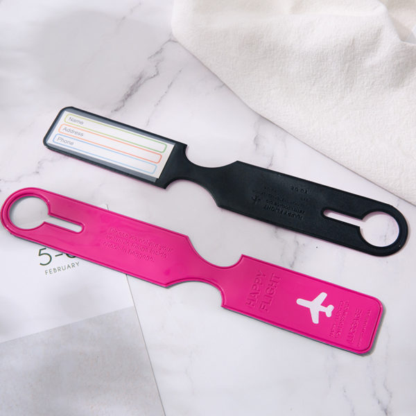 Long Stripe Shaped Luggage Tag