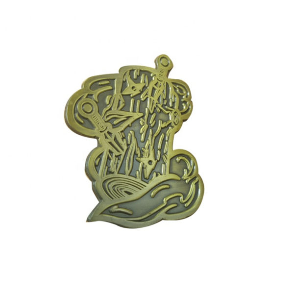 Zinc Alloy Badge Coin Die Cast Medal