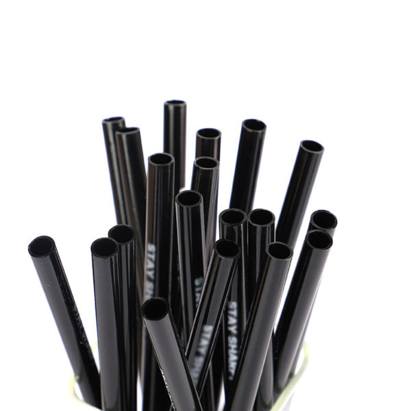 Reusable Hard Plastic Drinking Straw With Logo