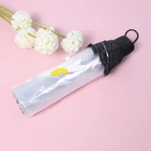 Transparent POE Folding Umbrella