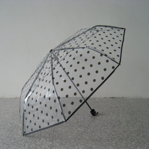 Transparent POE Folding Umbrella