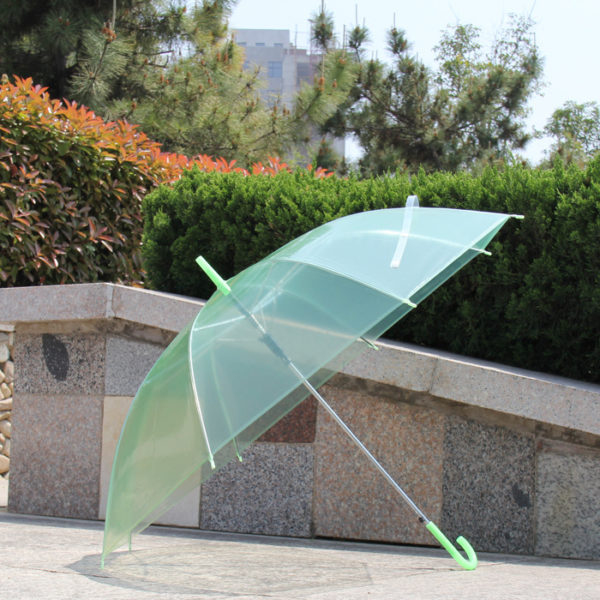 Multi-colored Transparent Umbrella