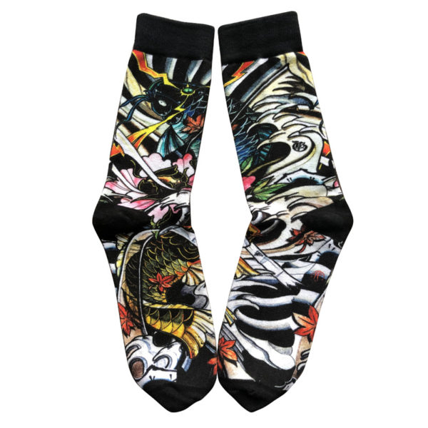 Full Color Sublimation Crew Sock