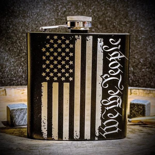 7oz Engraved Hip Flask