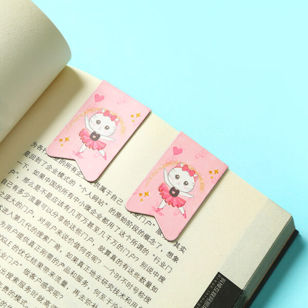 Magnetic Bookmarks Page Clip Fun Book Marks for Reading