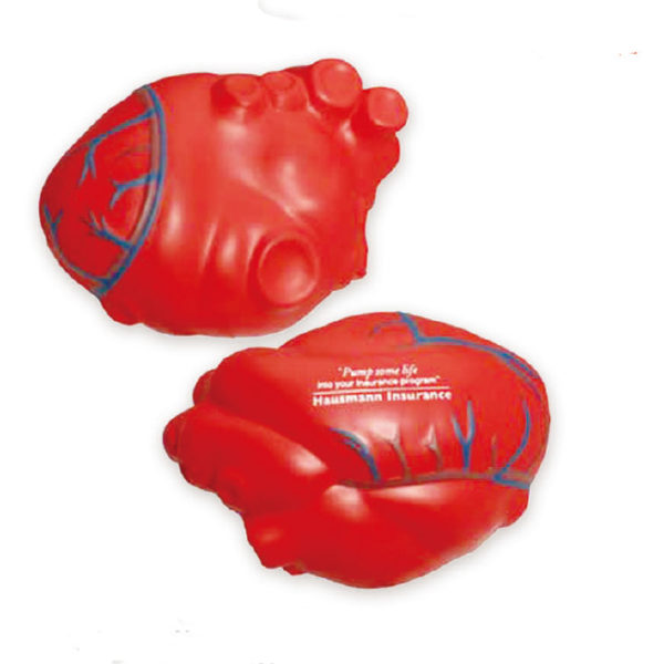 Heart Shaped Stress Reliever With Vein