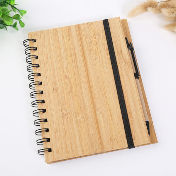 5.5 * 7.1 inches Bamboo Journal Notebook