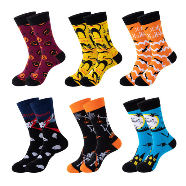 Halloween Cotton Socks