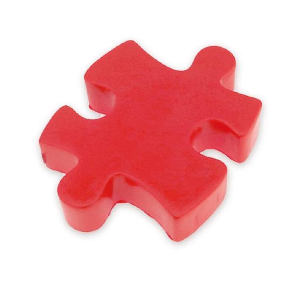 Custom PU Puzzle Piece Shaped Stress Ball