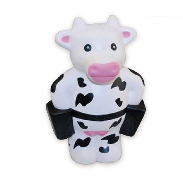 Custom PU Standing Cow with Harness Stress Reliever