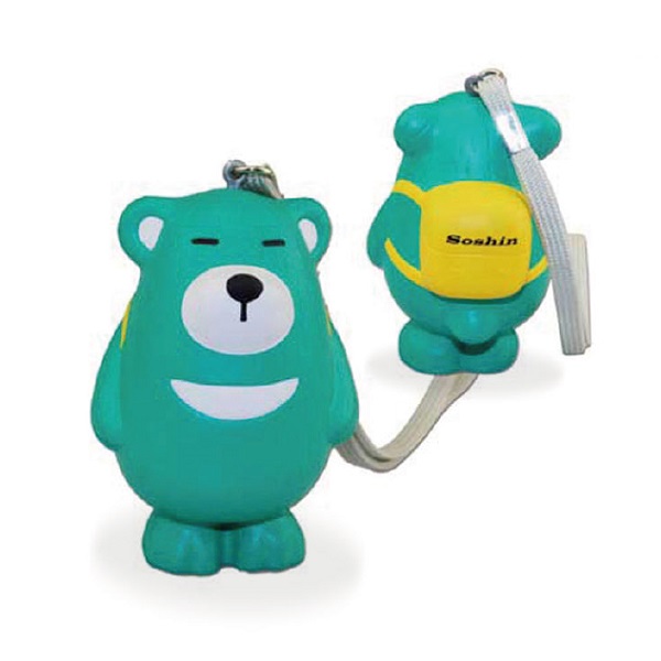 PU Bear with Bag Shape Stress Reliever