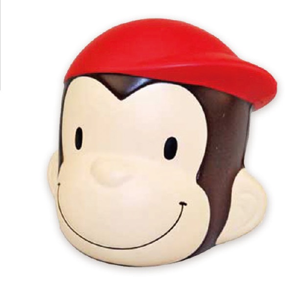 New Arrival PU Monkey Funny Face Shape Stress Reliever