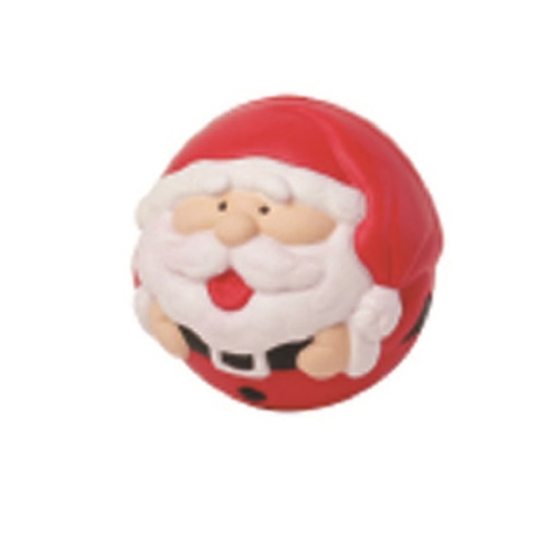 PU Spherical Santa Stress Reliever