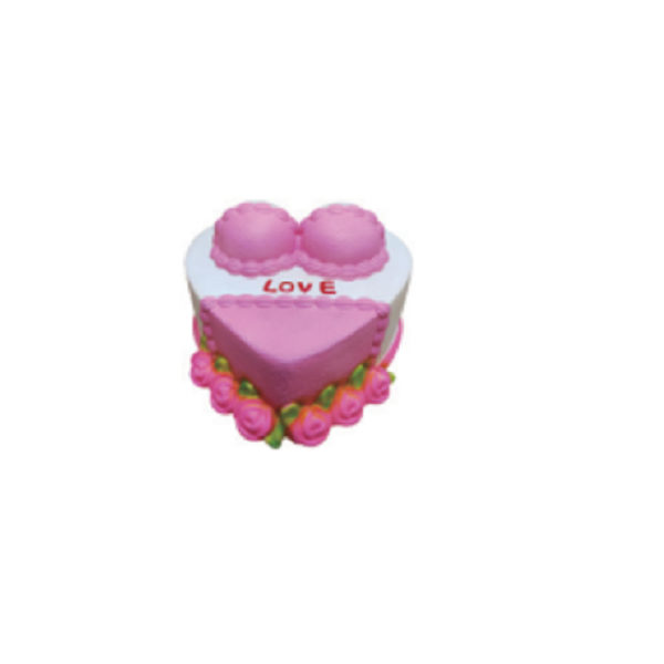 Bikini Heart Cake Shaped Stress Reliever