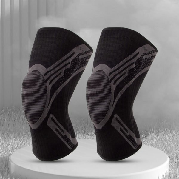 Sports Knee Pads with Silicone Protection