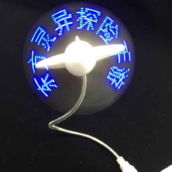 USB Snake Shape Aircraft Shaped Fan