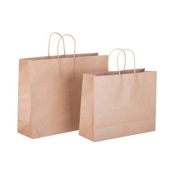 Kraft Paper Bags with Colour Printing Logo