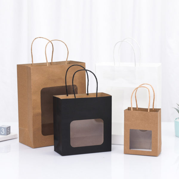 Gift Open Window Paper Bags