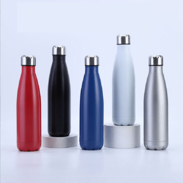 18oz Stainless Steel Coke Bottle Outdoor Insulated Mug