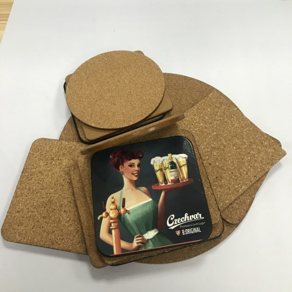 Heat-insulating Colour-printed MDF Coaster