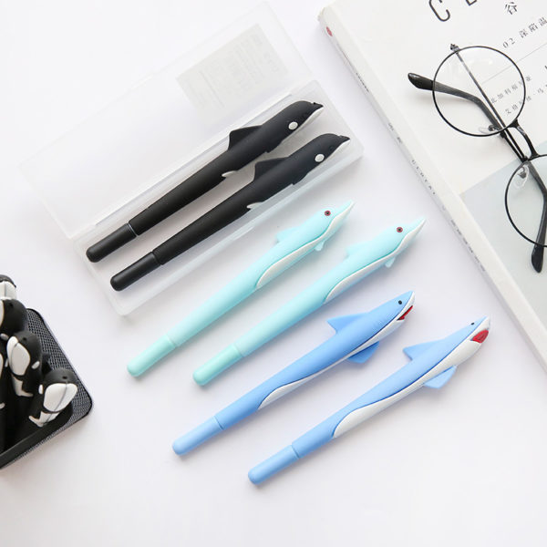 Dolphin Shaped Silicone Gel Pen