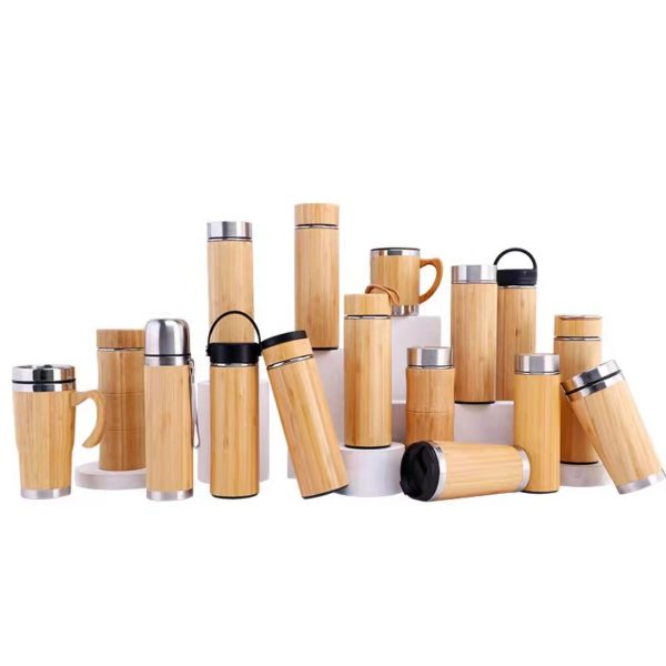 17oz Bamboo Shell Vacuum Stainless Steel Insulated Mug